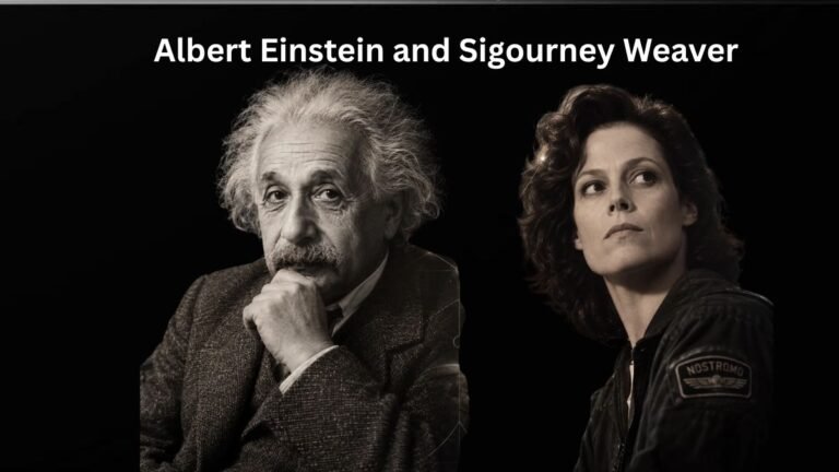 Albert Einstein and Sigourney Weaver: Two Icons From Different Worlds